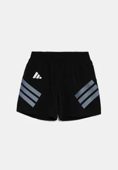 adidas pantaloni scurti copii culoarea negru, talie reglabila, JJ4996 imagine