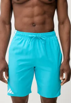 adidas pantaloni scurti de baie 3S BLD SH 8IN culoarea turcoaz, JD4241 imagine