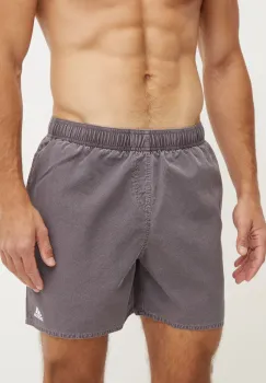 adidas pantaloni scurti de baie culoarea maro, IX7586 imagine