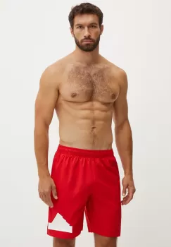 adidas pantaloni scurti de baie culoarea rosu, IX9800 imagine