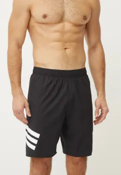 adidas pantaloni scurti de baie ICON 3S SH 8IN culoarea negru, JF6088 imagine