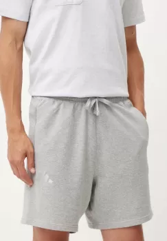 adidas pantaloni scurti din bumbac All SZN culoarea gri, melanj, IY4152 imagine