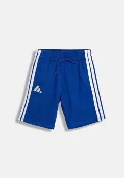 adidas pantaloni scurti din bumbac pentru copii cu imprimeu, talie reglabila, JY5017 imagine