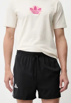 adidas pantaloni scurti Essentials 3-Stripes Chelsea culoarea negru, IM7850 imagine