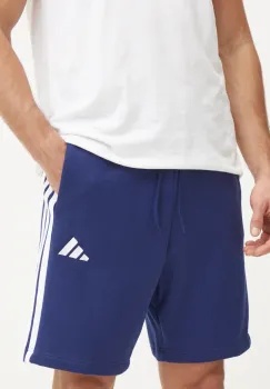 adidas pantaloni scurti Essentials barbati, culoarea albastru marin, JE8866 imagine