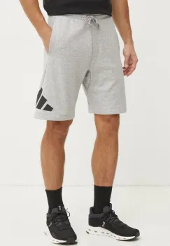 adidas pantaloni scurti Essentials barbati, culoarea gri, melanj, JE8957 imagine