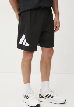 adidas pantaloni scurti Essentials barbati, culoarea negru, IS6909 imagine