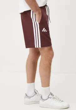 adidas pantaloni scurti Essentials barbati, culoarea rosu, JE6418 imagine