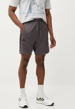 adidas pantaloni scurti Essentials barbati, culoarea violet, JE6422 imagine