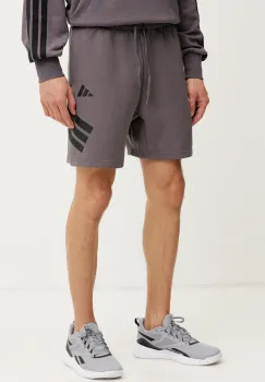 adidas pantaloni scurti Future Icons barbati, culoarea violet, JD4881 imagine
