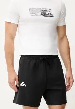 adidas pantaloni scurti Future Icons culoarea negru, JD4956 imagine