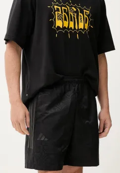 adidas pantaloni scurti House of Tiro culoarea negru, JM1755 imagine