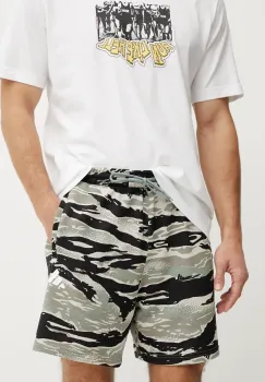 adidas pantaloni scurti Sea Camo barbati, culoarea negru, JD8077 imagine