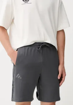 adidas pantaloni scurti Seasonal AOP culoarea gri, JM1719 imagine