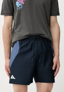 adidas pantaloni scurti Stadium culoarea bleumarin, JX5630 imagine