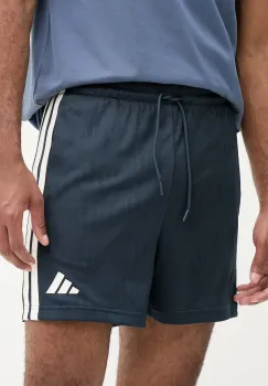 adidas pantaloni scurti Stadium Jacquard Shorts culoarea albastru marin, JX5585 imagine