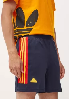 adidas pantaloni scurti Tiro barbati, culoarea albastru marin, IY4493 imagine