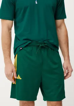 adidas pantaloni scurti Tiro culoarea verde, JC8063 imagine