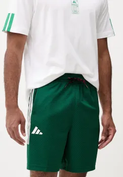 adidas pantaloni scurti Tiro culoarea verde, JN2572 imagine