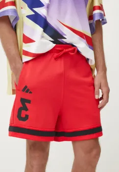 adidas pantaloni scurti US Sports barbati, culoarea rosu, JD8089 imagine
