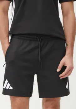 adidas pantaloni scurti Z.N.E. barbati, culoarea negru, JD5325 imagine