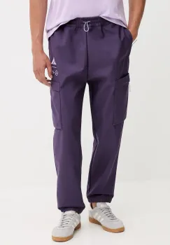 adidas pantaloni x Mercedes culoare violet pentru barbati JX8813 imagine