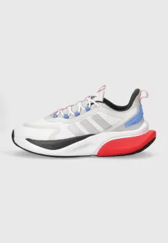 Adidas pantofi de alergat AlphaBounce + culoarea alb imagine