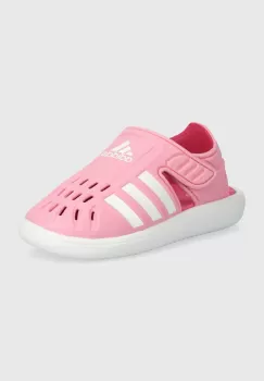 adidas pantofi de apa pentru copii WATER SANDAL C culoarea roz imagine