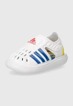 adidas pantofi de apa pentru copii WATER SANDAL I culoarea alb imagine