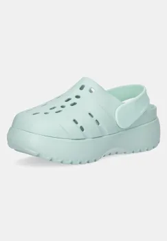 adidas papuci 0 femei, culoarea turcoaz, JR2625 imagine