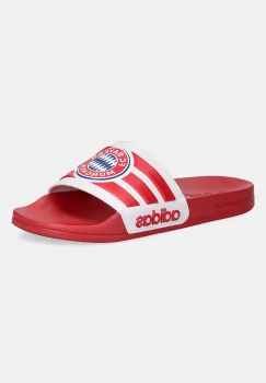 adidas papuci Adilette Bayern Monachium culoarea rosu, JS4861 imagine