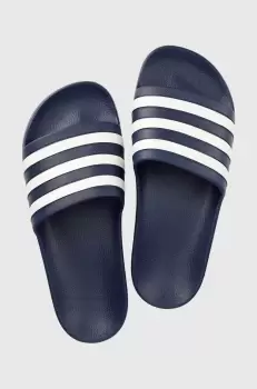 adidas papuci barbati, culoarea albastru marin imagine