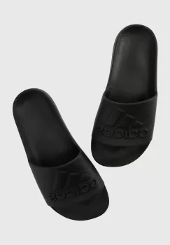 adidas papuci culoarea negru imagine