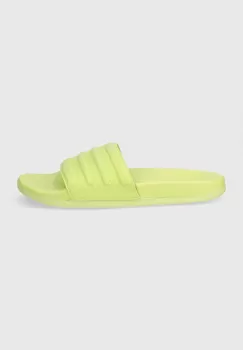 adidas papuci culoarea verde imagine