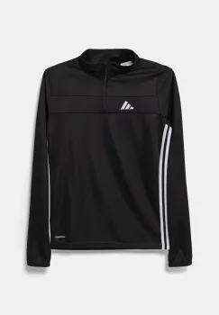 adidas Performance bluza copii culoarea negru, cu imprimeu, JD0565 imagine