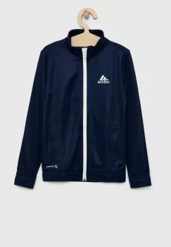 Adidas Performance bluza copii ENT22 TK JKTY culoarea albastru marin, neted imagine