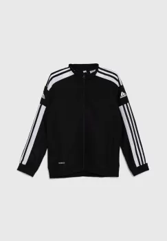 adidas Performance bluza copii SQ21 PREKT culoarea negru, cu imprimeu, GK9552 imagine