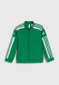 adidas Performance bluza copii SQ21 PREKT culoarea verde, modelator, GP6440 imagine