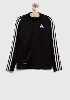 adidas Performance bluza copii TIRO23L TR JKTY culoarea negru, modelator imagine
