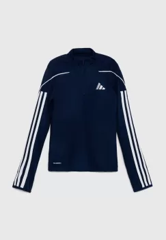 adidas Performance bluza copii TIRO23L TR TOPY culoarea albastru marin, modelator, HS3488 imagine