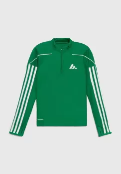 adidas Performance bluza copii TIRO23L TR TOPY culoarea verde, cu imprimeu, IB8473 imagine