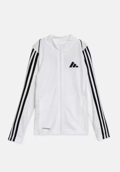 adidas Performance bluza copii TIRO23L TRKTY culoarea alb, cu imprimeu, HS3524 imagine