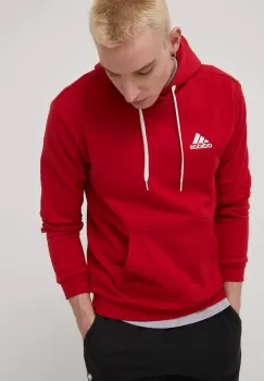 adidas Performance bluza H57514 barbati, culoarea rosu, neted imagine