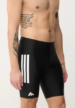 adidas Performance costum de baie 3 Stripes culoarea negru, JN6537 imagine