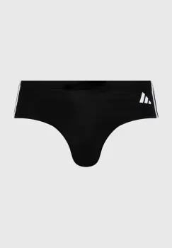 adidas Performance costum de baie Classic 3-Stripes culoarea negru imagine