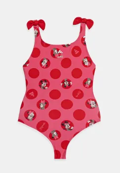 adidas Performance costum de baie dintr-o bucata pentru copii AD DY MIN culoarea roz, JG1015 imagine