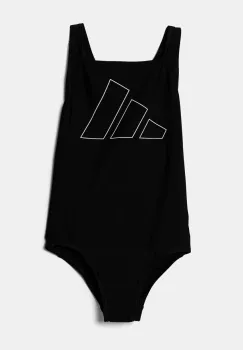 adidas Performance costum de baie dintr-o bucata pentru copii culoarea negru, JG1039 imagine