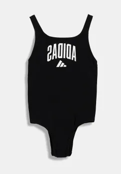 adidas Performance costum de baie dintr-o bucata pentru copii culoarea negru, JM3940 imagine