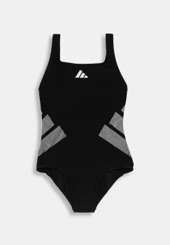 adidas Performance costum de baie dintr-o bucata pentru copii culoarea negru, JM8226 imagine