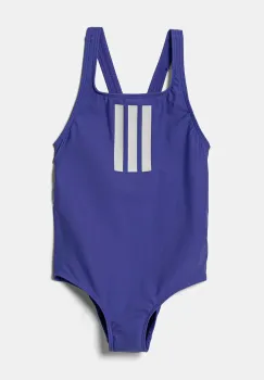 adidas Performance costum de baie dintr-o bucata pentru copii culoarea violet, JG8480 imagine